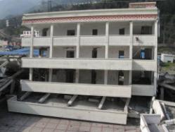 Figure 4. Seismic damage in Classroom Building B and C