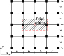 Figure 1 The prototype structure (units: m)