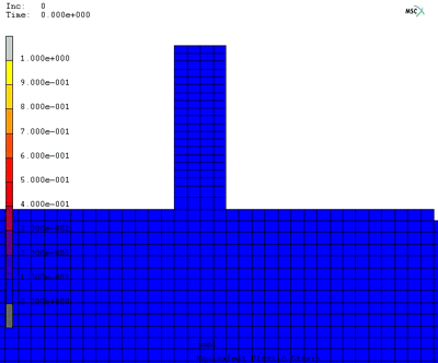 Simulation for the collapse of shear wall tall building